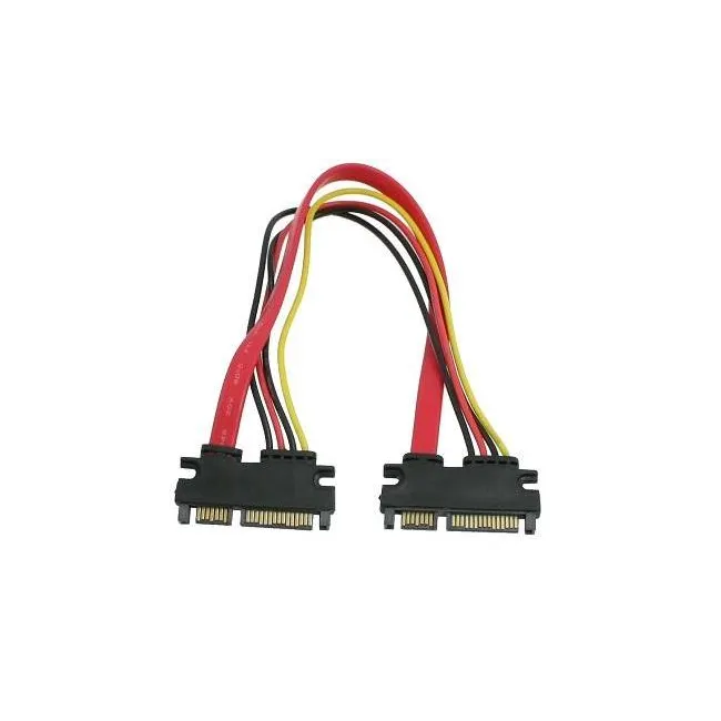 Alfais 4618 15+7pin Hdd Harddisk Sata Data Power Uzatma Ek Kablosu 30 cm