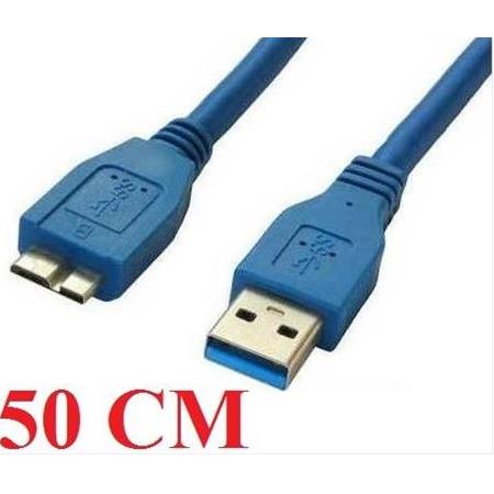 Alfais 4621 0.5 Metre USB 3.0 HDD Taşınabilir Disk Kablosu