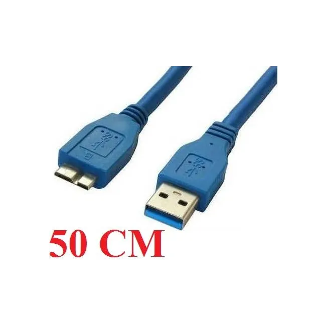 Alfais 4621 0.5 Metre USB 3.0 HDD Taşınabilir Disk Kablosu