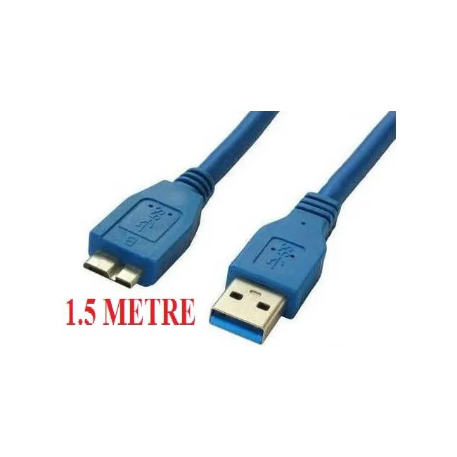 Alfais 4623 1.5 Metre USB 3.0 HDD Taşınabilir Disk Kablosu