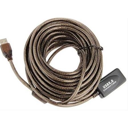 Alfais 4637 Aktif USB Uzatıcı Uzatma Kablosu 10 Metre