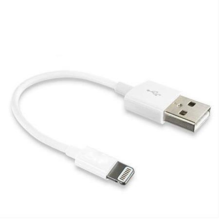 Alfais 4663 USB Lightning Kısa Data Şarj Kablosu 20 cm (Apple iPhone İçin)