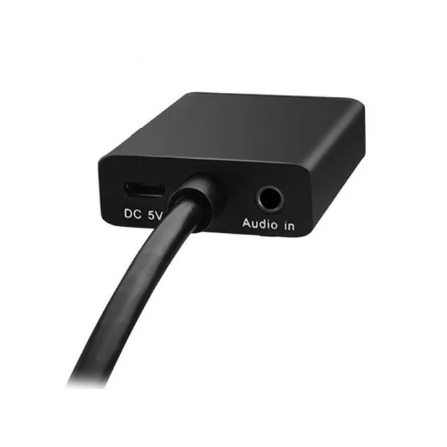 Alfais 4674 Vga To Hdmi Çevirici Dönüştürücü Adaptör Kablo Ucu Çevirici