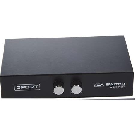 Alfais 4675 Vga Switch Çoklayıcı Çoğaltıcı (1 Ekran - 2 Kasa)