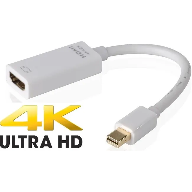 Alfais 4688 4K Destekli Mini DisplayPort To Hdmi Çevirici Dönüştürücü Adaptör