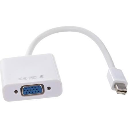 Alfais 4689 Mini Displayport to VGA Çevirici Dönüştürücü Macbook Adaptör Kablosu
