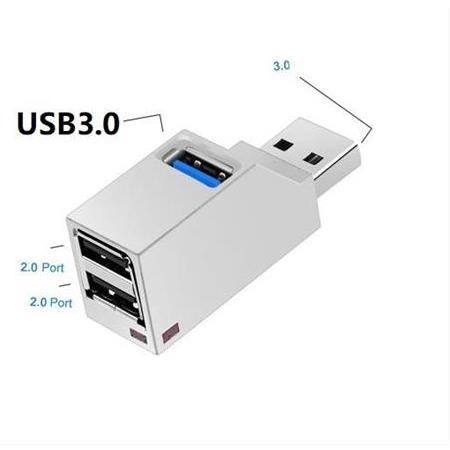 Alfais 4421 Usb Çoklayıcı Hub 3 Port 2.0 3.0 Switch