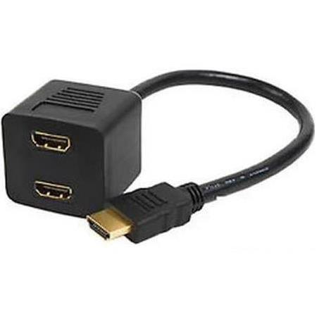 Alfais 4587 2 Port Hdmi Splitter Switch Çoklayıcı Çoklu Ekran