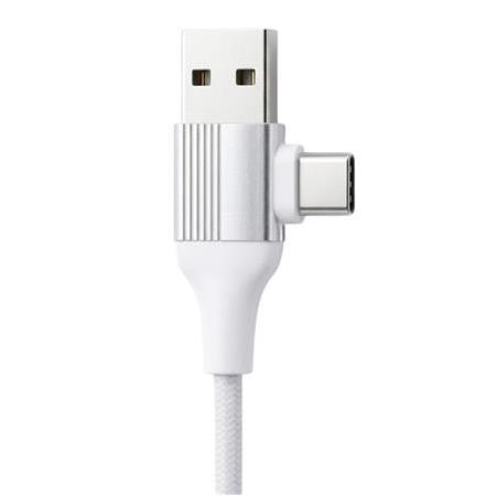 Alfais 6023 USB Type-C 5'i 1 Arada Çoklu Hızlı Şarj Kablosu Lightning Micro Usb 1m