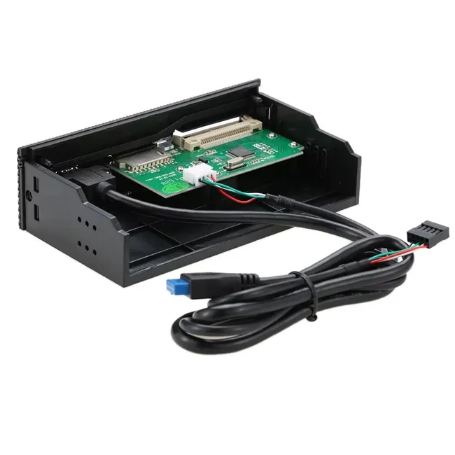 Alfais 6087 Usb 3.0 Ön Panel 5.25 inç Dahili Kart Okuyucu  Cf Sd Tf Ms M2 Xd Çoklu Medya