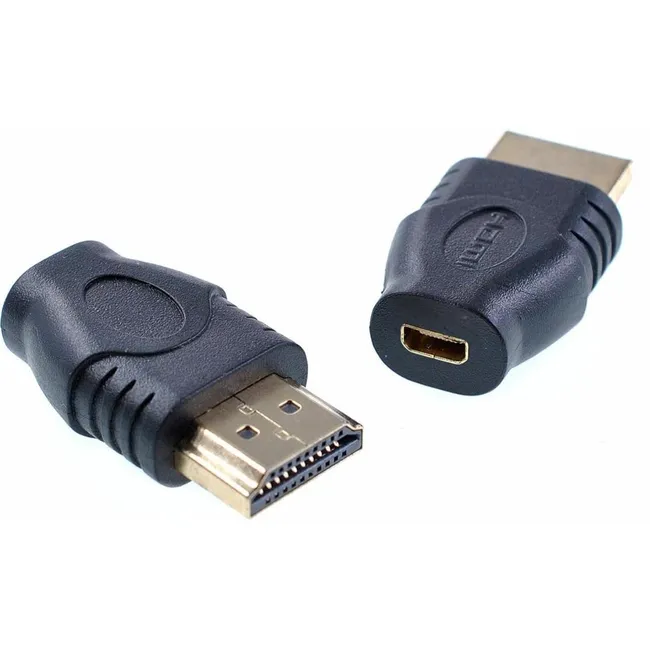 Alfais 4565 Micro HDMI to HDMI Dişi Erkek Çevirici Dönüştürücü   Adaptör