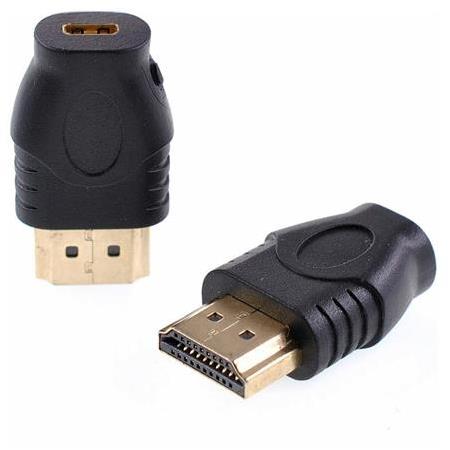 Alfais 4565 Micro HDMI to HDMI Dişi Erkek Çevirici Dönüştürücü   Adaptör