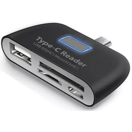 Alfais 4941s Type C Usb 3.1 Kart Okuyucu Micro Usb Sd Card Reader Çevirici