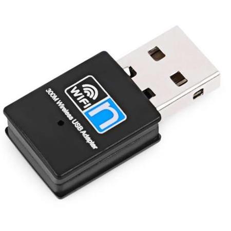 Alfais 6040 USB Adaptör Alıcı Kablosuz WiFi Adaptör Mini 300 Mbps Realtek RTL8192EU Chipset