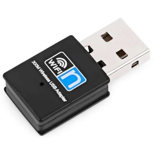 Alfais 6040 USB Adaptör Alıcı Kablosuz WiFi Adaptör Mini 300 Mbps Realtek RTL8192EU Chipset