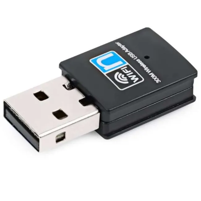 Alfais 6040 USB Adaptör Alıcı Kablosuz WiFi Adaptör Mini 300 Mbps Realtek RTL8192EU Chipset