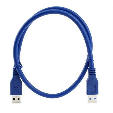 Alfais 5253 Usb 3.0 Erkek Erkek Ara Bağlantı Kablosu Uzatma Ekleme 1 Metre