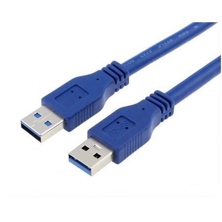 Alfais 5253 Usb 3.0 Erkek Erkek Ara Bağlantı Kablosu Uzatma Ekleme 1 Metre