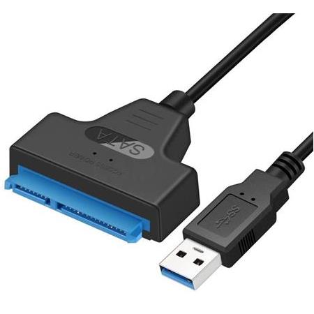 Alfais 4706 Usb 3.0 Yüksek Hızlı 2.5 Inç Sata Ssd Ve Hdd Harddisk Kablosu 50cm