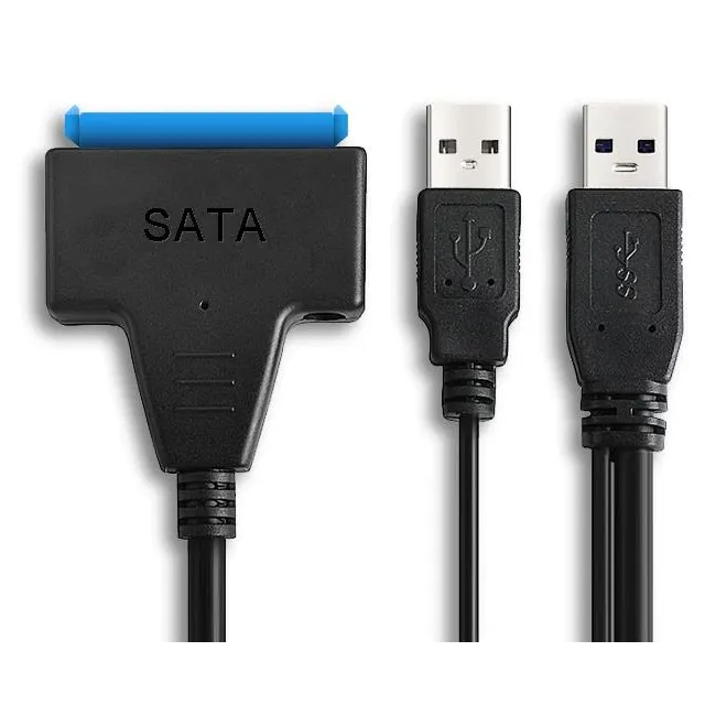 Alfais 4741 USB 3.0 2.5 3.5 İnç Sata SSD HDD Hard Disk Çevirici Dönüştürücü Adaptör Kablosu