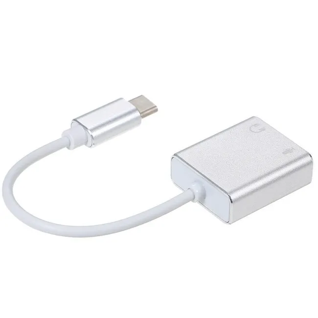 Alfais 4755 7.1 Type C Usb Harici Ses Kartı 3.5 Mikrofon Kulaklık Girişli