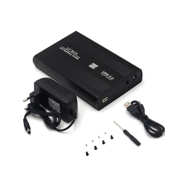 Alfais 4765 Usb 3.0 3.5 İnç Sata Usb Bağlantılı Hdd Harddisk Kutusu