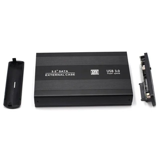 Alfais 4765 Usb 3.0 3.5 İnç Sata Usb Bağlantılı Hdd Harddisk Kutusu