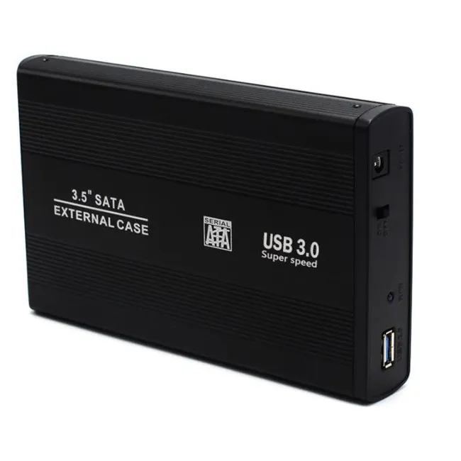 Alfais 4765 Usb 3.0 3.5 İnç Sata Usb Bağlantılı Hdd Harddisk Kutusu