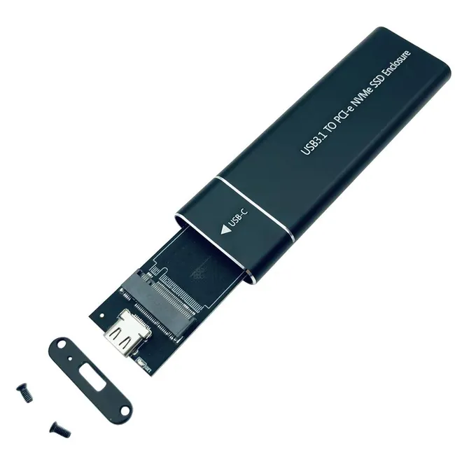Alfais 4766 Usb 3.1 Type C To Pci-e Express Nvme Ssd M.2 M-Key Hard Disk Kutusu