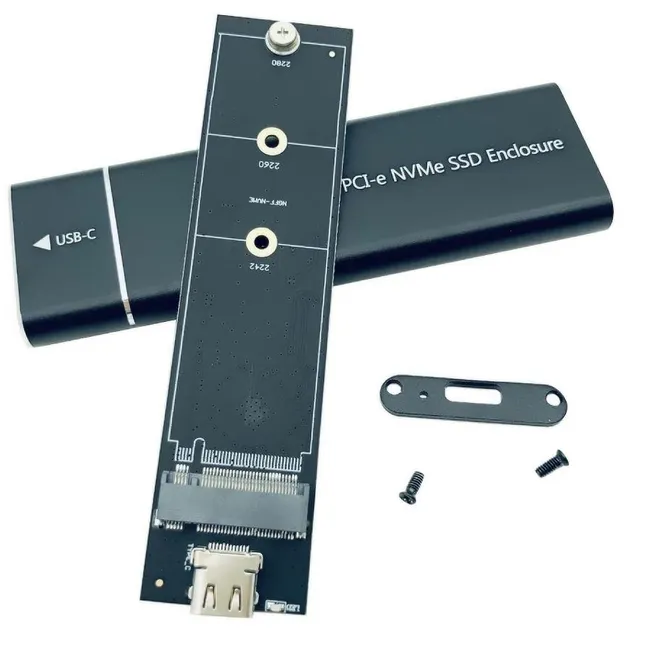Alfais 4766 Usb 3.1 Type C To Pci-e Express Nvme Ssd M.2 M-Key Hard Disk Kutusu