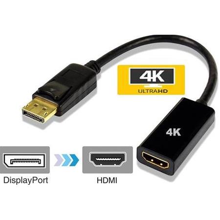 Alfais 4810 4K Destekli Displayport Hdmi Çevirici Dönüştürücü Adaptör