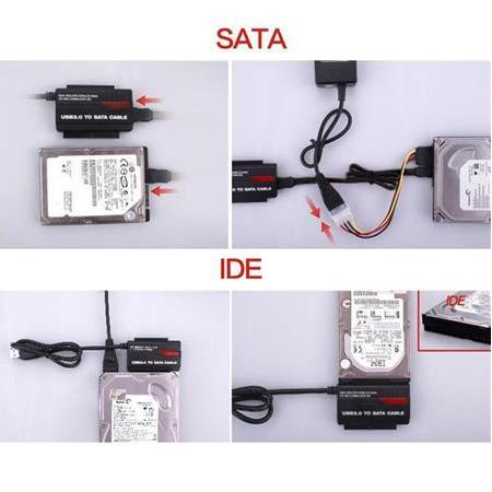 Alfais 4812 Usb 3.0 Ide/Sata Hdd Harddisk Dvd Veri Kurtarma Kablosu