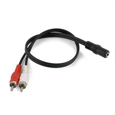 Alfais 4823 3.5mm Stereo To 2rca Tos Çevirici Dönüştürücü Kablosu