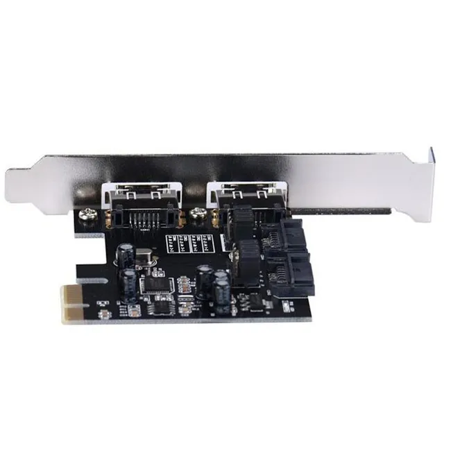 Alfais 4837 Pci Express Pci-e 2x Sata 2x E-sata Hdd Giriş Çoklayıcı