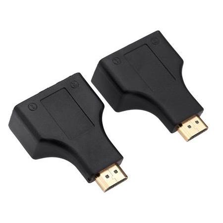 Alfais 4845 Hdmi Rj45 Cat5 6 Extender Uzatıcı Uzatma Aparatı Adaptör