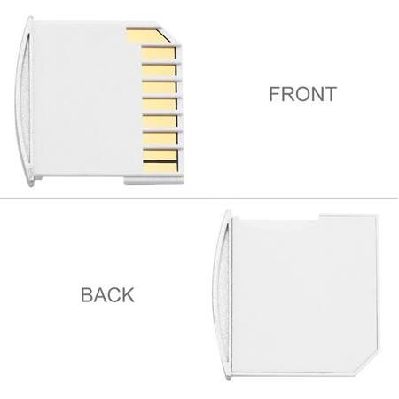 Alfais 4468 Micro Sd To Tf Sd Hafıza Kartı Çevirici Dönüştürücü Adaptör (Macbook air pro destekli)