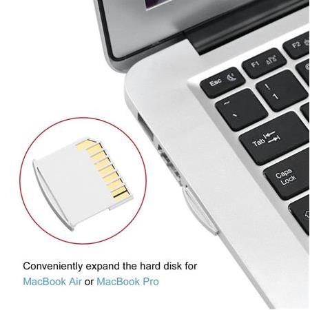 Alfais 4468 Micro Sd To Tf Sd Hafıza Kartı Çevirici Dönüştürücü Adaptör (Macbook air pro destekli)
