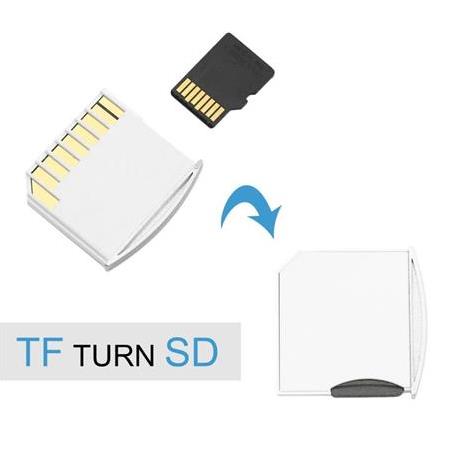 Alfais 4468 Micro Sd To Tf Sd Hafıza Kartı Çevirici Dönüştürücü Adaptör (Macbook air pro destekli)
