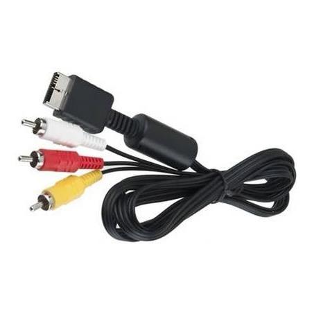 Alfais 4620 Ps2 Av Lcd Tv 3Rca Scart Lale Bağlantı Kablosu