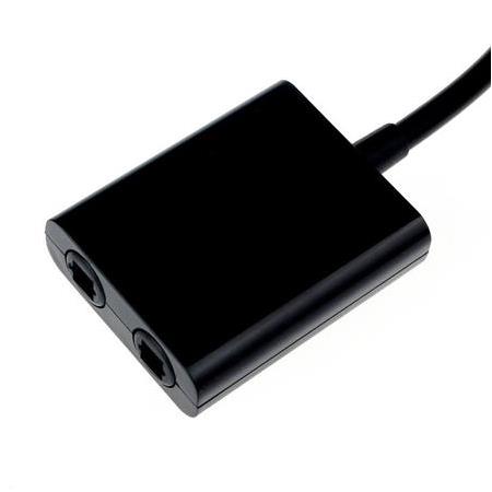 Alfais 4834 Optik Toslink Splitter Çoklayıcı Switch 2 Port