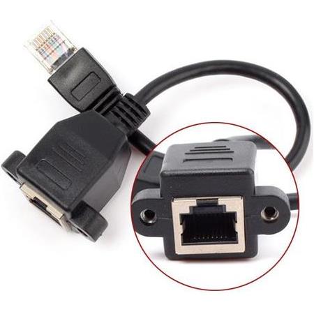 Alfais 4932 Rj45 Cat5 Cat6 Dişi Erkek Çevirici Koruyucu Uzatıcı Adaptör