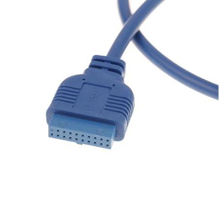 Alfais 4986 Pc Ön Panel 9 19 Pin Usb 2.0 2.0 3.5mm Port Kulaklık Mikrofon Kablosu Çevirici Dönüştürü