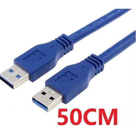 Alfais 4917 Usb 3.0 Erkek Erkek Ara Bağlantı Kablosu Uzatma Ekleme 50 Cm AlfaisAL4917