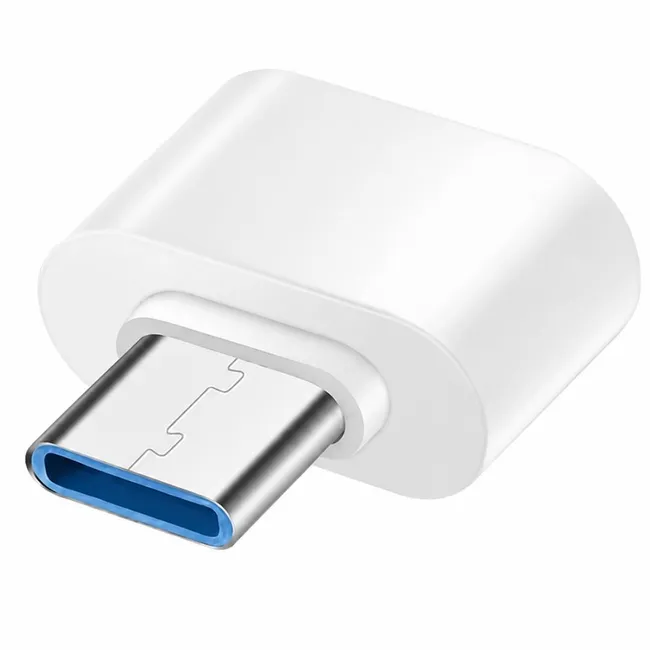 Alfais 4311b Type C Usb 3.1 to Usb 3.0 Beyaz Şarj Data Çevirici Dönüştürücü Adaptör