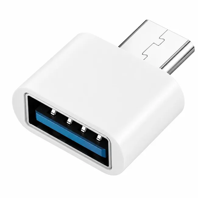 Alfais 4311b Type C Usb 3.1 to Usb 3.0 Beyaz Şarj Data Çevirici Dönüştürücü Adaptör