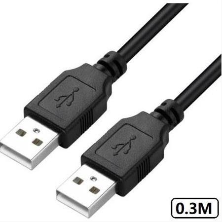 Alfais 5246 Usb Uzatma Kablosu 0.3 Metre Uzatıcı İki Ucu Erkek Erkek 30cm