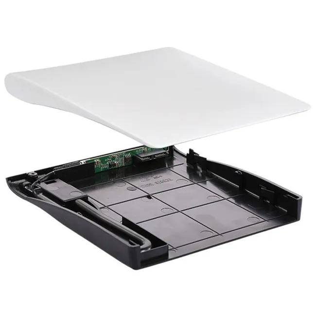Alfais 5254 Usb 3.0 Sata Slim 9.5Mm Dvd Rw Writer Ssd External Harici Caddy Kutu