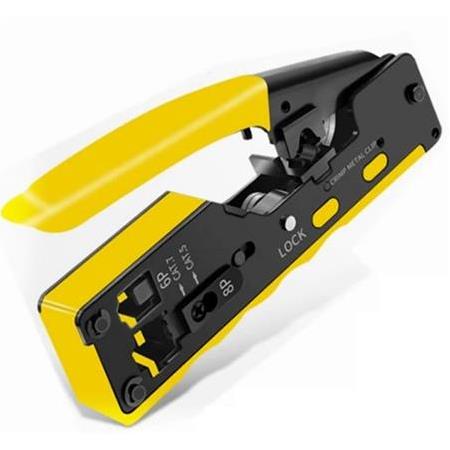Alfais 4449 Cat7 Rj45 Rj11 Rj12 Konnektör Sıkma Pense Network Sıkma Pensesi