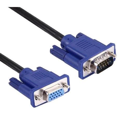Alfais 3070 1.5M Vga To Vga Monitör Ekran Uzatma Ekleme Kablosu 15 Pin Dişi Erkek