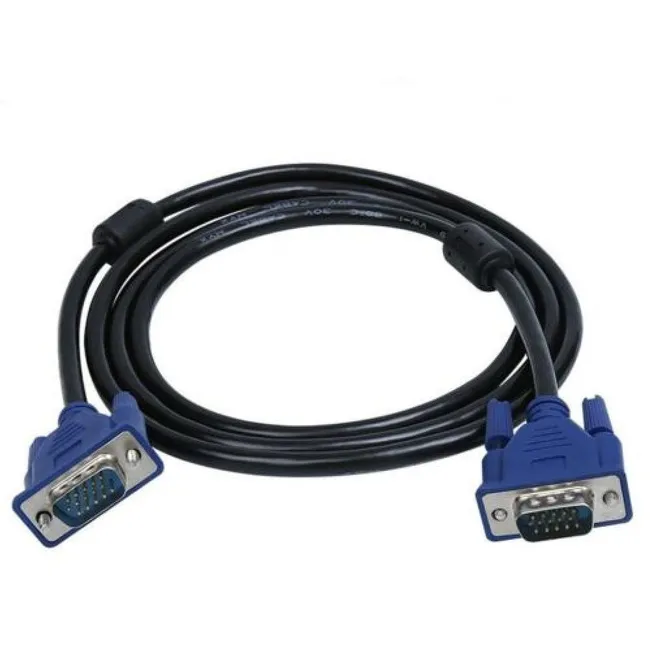 Alfais 3071 1.5M Vga To Vga Monitör Ekran Uzatma Ekleme Kablosu 15 Pin